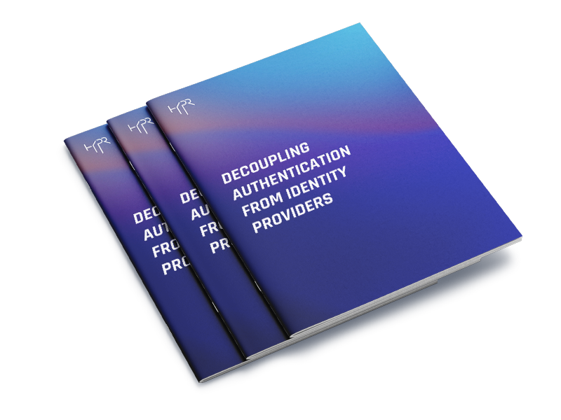 Decoupling Authentication from Identity Cover