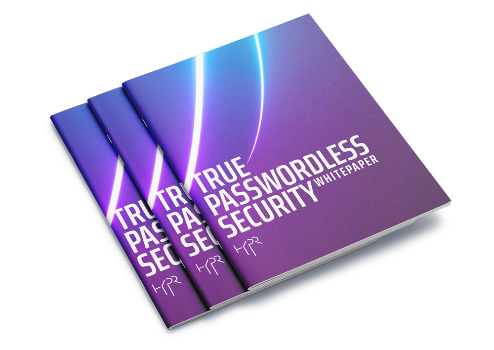 True Passwordless Security White paper cover